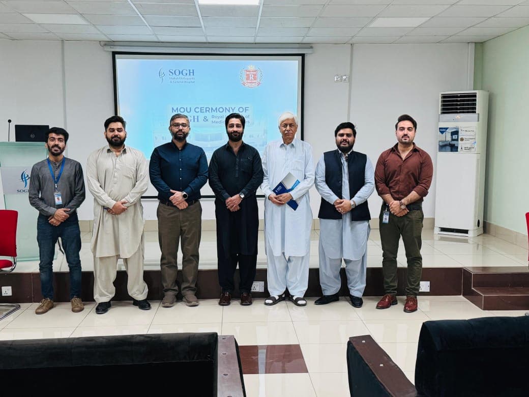 Royal Institutes Signs MOU with SOGH – Shahab Orthopaedic & General Hospital